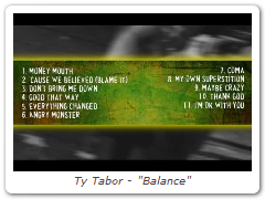 Ty Tabor - "Balance"